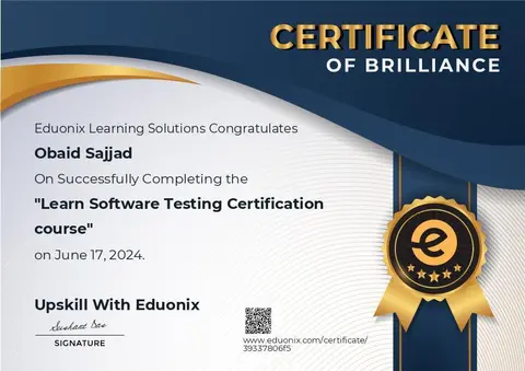 Software Testing Certification preview